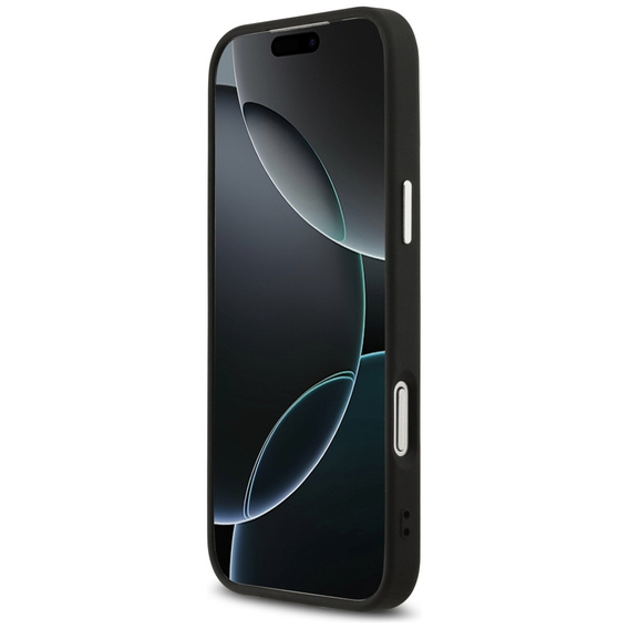 Husă GUESS cu logo triunghiular MagSafe pentru iPhone 17 Pro