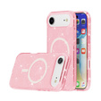 Husă pentru iPhone Air, pentru MagSafe, glitter, roz translucid
