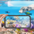 Husă impermeabilă IP68 pentru iPhone 16 Plus, negru