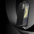 Husă cu clapetă pentru Samsung Galaxy S23 FE, Smart View Wallet, negru