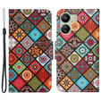 Cu clapetă pentru Xiaomi Redmi 13C / Poco C65, Wallet, Ethnic Style, multicolor