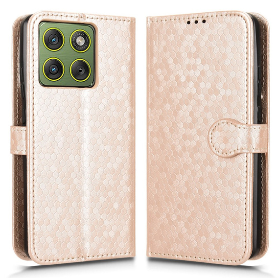 Husă tip portofel Rhombus pentru Motorola Edge 70