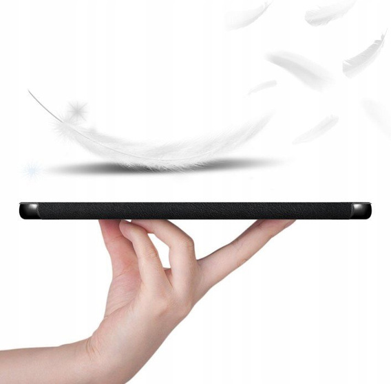 Husă pentru Lenovo Tab P11 TB-J606F / Tab P11 5G, Smartcase, negru