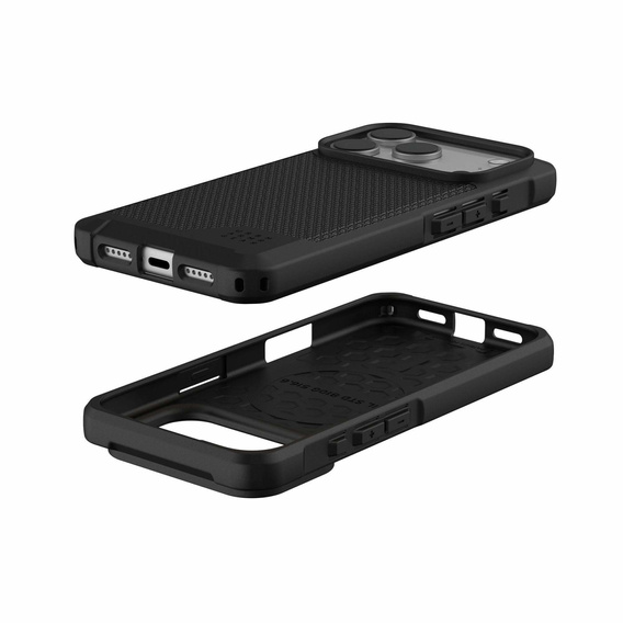 Husă Urban Armor Gear pentru iPhone 17 Pro Max, Metropolis LT MagSafe Kevlar, Kevlar Black
