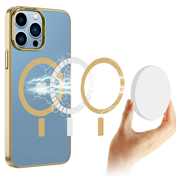 Huse pentru iPhone 13 Pro Max, ERBORD Hybrid MagSafe Case, albastru