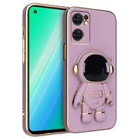 Huse pentru Oppo Reno 7 5G, Astronaut, violet