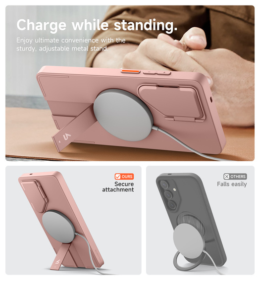 Husă pentru Samsung Galaxy S25 Ultra, Suritch Shockproof, pentru MagSafe, albastru