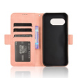 Cu clapetă pentru T Phone 3 5G, Card Slot, roz