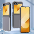 Huse pentru Samsung Galaxy Z Flip7 FE / Z Flip6, Fusion Hybrid, transparentă