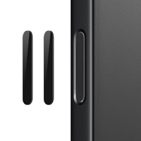 2x NORTHJO cameră de sticlă buton de control pentru iPhone 16 / 16 Plus / 16 Pro / 16 Pro Max, negru