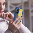 Carcasă pentru Xiaomi Poco X7 Pro 5G, Shockproof, cu folie, albastru