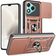 Husă blindată pentru Honor 400 Lite, CamShield Slide, roz