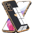 Husă pentru Samsung Galaxy S23 FE, Electro heart, negru + Sticlă ceramică Full Glue