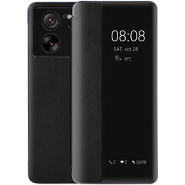 Husă pentru Xiaomi 13T / 13T Pro, cu clapetă Side View, negru