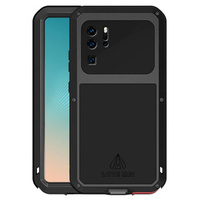 Love Mei Huse pentru Huawei P30 Pro, armored with glass, negru