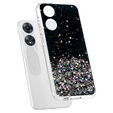 Huse pentru Oppo A17, Glittery, negru