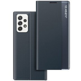 Husă cu clapetă pentru Samsung Galaxy A32 5G, Side View, albastru închis