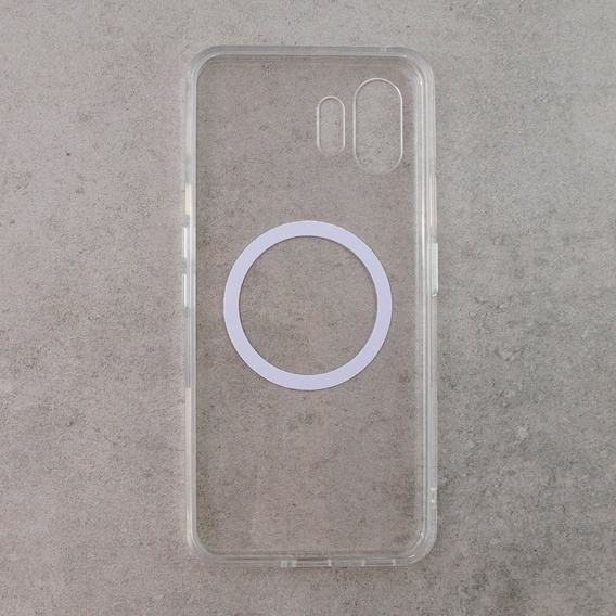 Husă pentru Nothing Phone 2, Fusion Hybrid Case, pentru MagSafe, transparentă