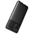Huse pentru Xiaomi Redmi Note 10/10S, Carbon Gel, negru