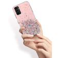 Huse pentru Samsung Galaxy A04S / A13 5G, Glittery, roz