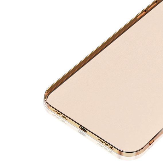 Huse pentru Oppo A78 5G, Electro Ring, roz rose gold