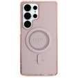 GUESS Huse pentru Samsung Galaxy S25 Ultra, 4G Big Metal Logo, roz