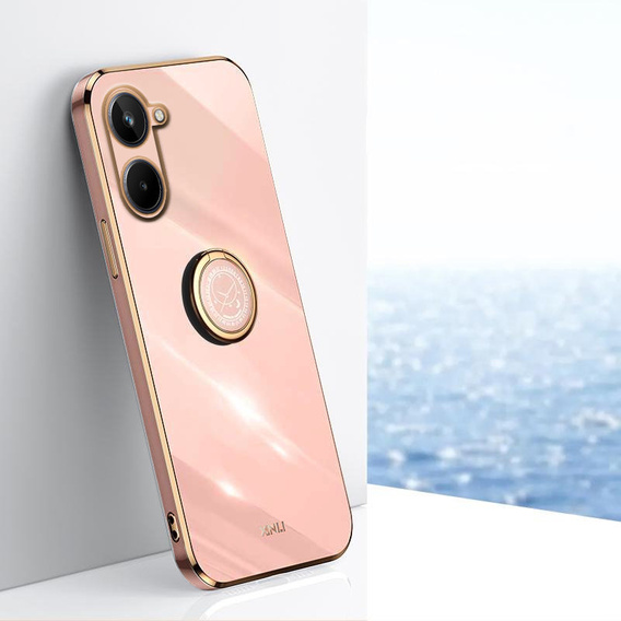 Huse pentru Realme 10 4G, Electro Ring, roz