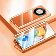 Husa pentru Honor Magic 7 Lite, Magnetic Dual Glass, portocaliu