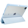 Husă pentru iPad Pro 12.9" 2022/2021/2020 (6/5/4 gen.), Smartcase Hybrid, cu spațiu pentru stylus, albastru