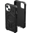 Urban Armor Gear Huse pentru iPhone 15 Plus, Monarch Pro Carbon MagSafe, negru