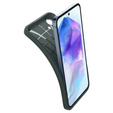 Carcasa Spigen pentru Samsung Galaxy A55 5G, Liquid Air, verde + 9H Tempered Glass