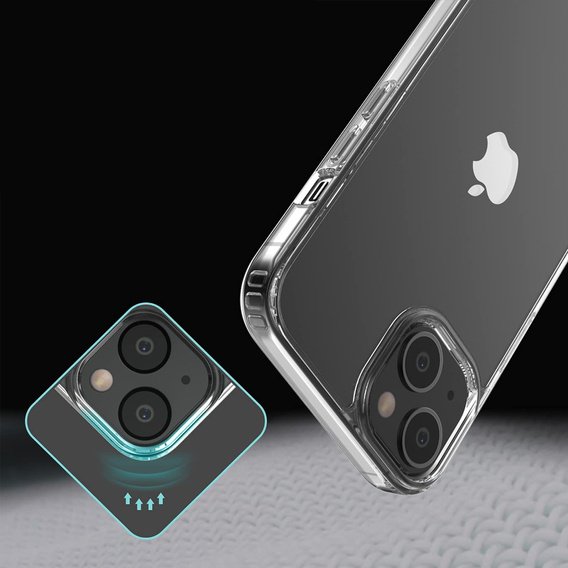 Huse pentru iPhone 14 Plus, Fusion Hybrid, transparentă