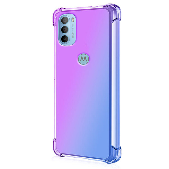 Husa pentru Motorola Moto G31 / G41, Gradient Dropproof, albastru