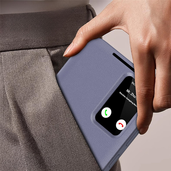 Husă tip portofel Smart View pentru Samsung Galaxy S25 FE