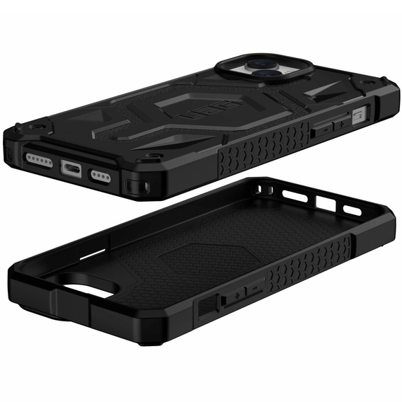 Urban Armor Gear Huse pentru iPhone 14 Plus, Monarch MagSafe Kevlar, negru