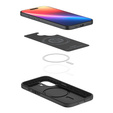 Carcasă Spigen pentru iPhone 17, Thin Fit Mag MagSafe, negru