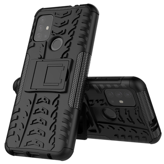 Huse pentru Motorola Moto G10/G30, Tire Armor, negru