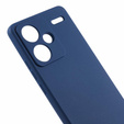 Husa pentru Xiaomi Redmi Note 13 Pro+, Silicone Lite, albastru închis