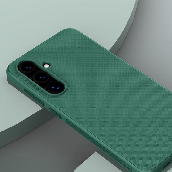 Husa NILLKIN pentru Samsung Galaxy S24 FE, Frosted Shield, pentru MagSafe, verde