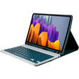 Carcasă + tastatură Samsung Galaxy Tab S7 T870/T875 / S8, Pen Slot, verde