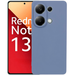 Husa pentru Xiaomi Redmi Note 13 Pro 4G / Xiaomi Redmi Note 14S / Xiaomi Poco M6 Pro 4G, Silicone Lite, albastru închis