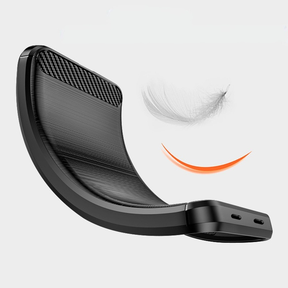 Huse pentru Oppo Reno 12 Pro, Carbon, negru
