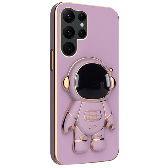 Huse pentru Samsung Galaxy S23 Ultra, Astronaut, violet