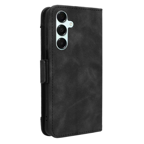 Cu clapetă pentru Samsung Galaxy A16, Card Slot, negru