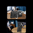 Husă blindată pentru Realme C55, CamShield Slide, negru