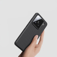 Husa NILLKIN pentru Xiaomi 15, Frosted Shield, pentru MagSafe, negru