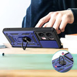 Husă blindată pentru Oppo Reno 13 Pro, CamShield Slide, albastru