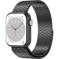 Brățară din oțel pentru Apple Watch 1/2/3/4/4/5/6/6/7/8/SE/ULTRA 42/44/45/49 MM - Negru