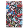 Husă pentru Samsung Galaxy Tab S6 Lite, Smartcase, graffiti