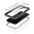 Carcasă pentru iPhone 13 Pro Max, Shockproof, cu folie, albastru